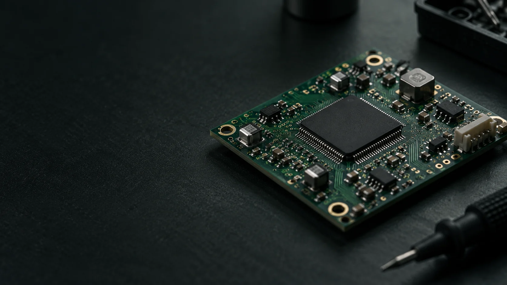 Сгенерированное изображение платы embedded-системы